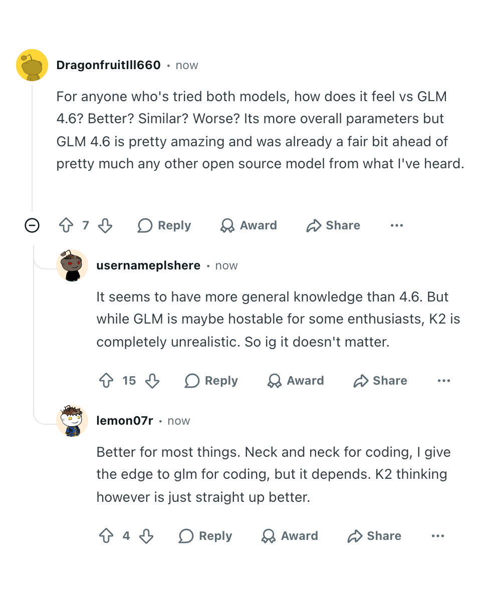 Reddit comment example 1